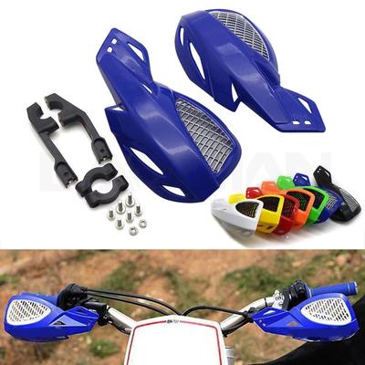 Bir çift Motosiklet ön camı arazi aracı modifiye el ön camı el kalkanı yay kalkanı plaka
