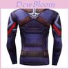 T-shirts de Compression Imprimés en 3D pour Hommes Hauts Thermiques pour la Salle de Sport Manches Courtes Maillot de Sport Vêtements Athlétiques Haute Performance