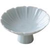 Zhishi Chinese Retro Ceramic High-Footed Snack Plate