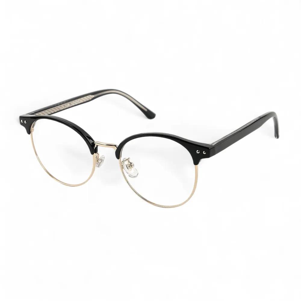 Adige Ophel (black-gold) GL1007 Men s and Women s Glasses Frames Browline Frames Gleip GL1007 (Black/Gun)
