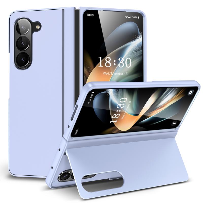 For Samsung Galaxy Z Fold 6 Case Ultimate Touch Feeling PC Bracket Folding Anti-fall Full Protection Cover For Galaxy Z Fold6