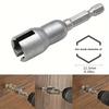 1/2PCS High Carbon Steel Hex Head Socket Wrench Butterfly Bolt Sockets Hand Tools Electric Screwdriver Adapter Tool Kit
