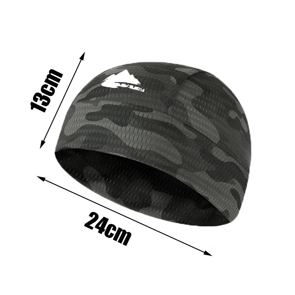 Cappellino Raffreddante Sottocasco Traspirante Assorbi Sudore Asciugatura Rapida per Ciclismo Corsa Escursionismo Sport all'Aperto