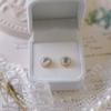 S925 Sterling Silver Pearl Stud Earrings - Hong Kong Style, Retro, Simple, Elegant, Light Luxury