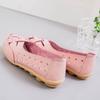 Women Leather Driving Shoes Moccasins Comfort Flats Casual Slip On Yellow Nurse Walking Summer Maternity Shoes for Mother