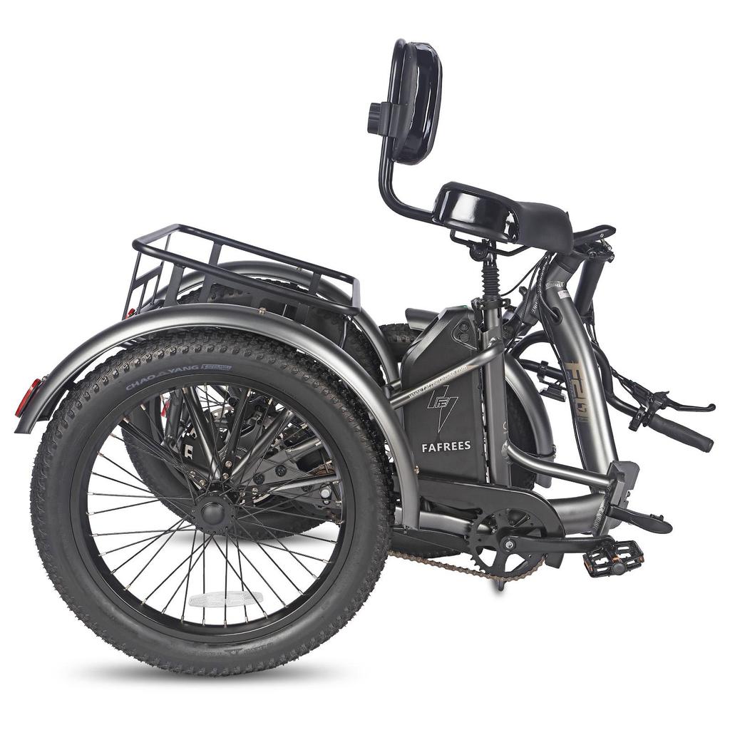 Electric Freight Bike Fafrees F20 Mate 750W Peak Motor 20" Fat Tire 48V 23.45AH Hydraulic Disc Brakes Max Load 180Kg LCD Display