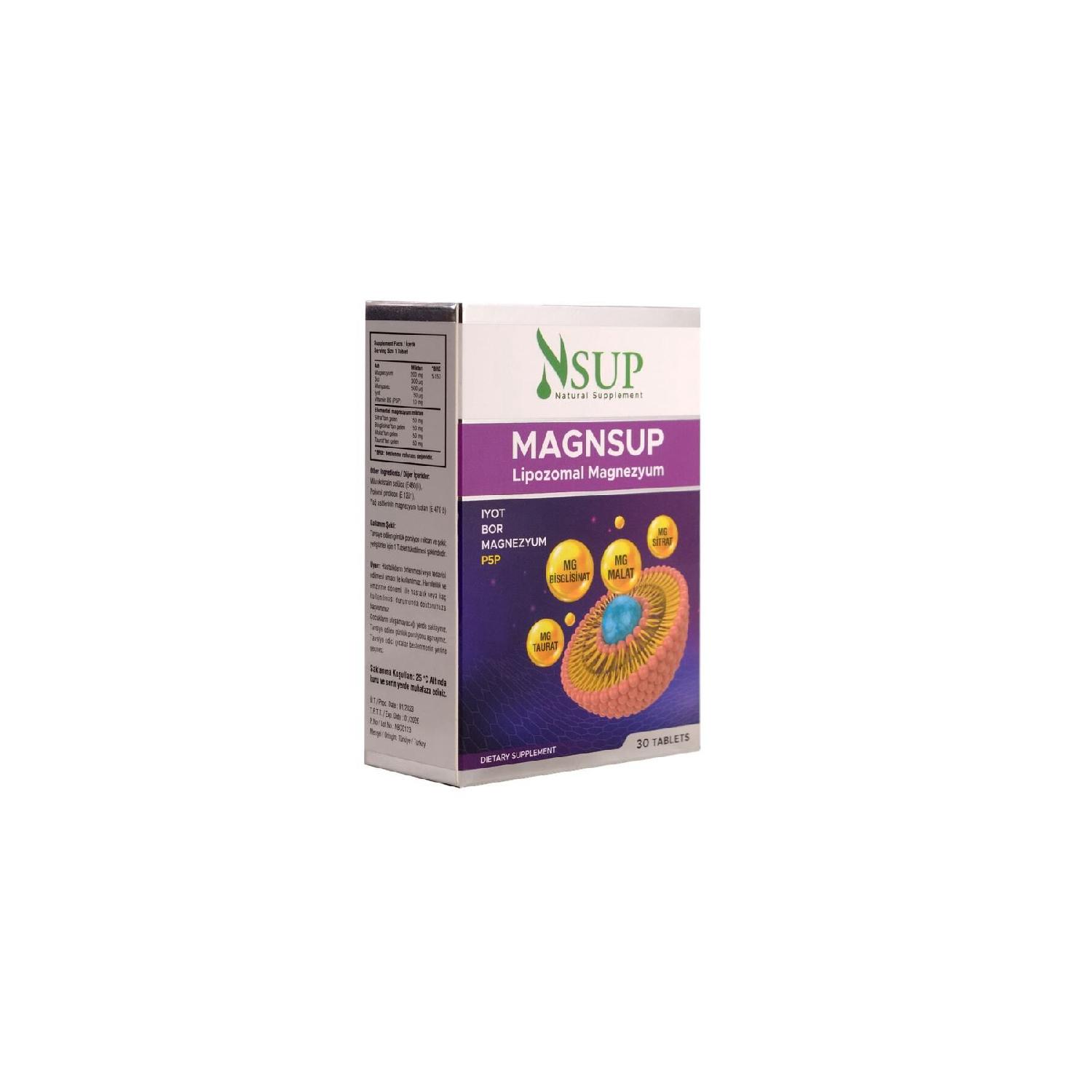 

Mag Magnesium Malate Citrate Taurate Bisglycinate 30 таблеток 8681097401301
