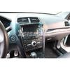 Carbon Fiber Look Interior Center Console GPS Navigation Panel Air Vent Outlet Trim Cover for Ford Explorer 2016-2019 ABS Plastic AC Panel Trim