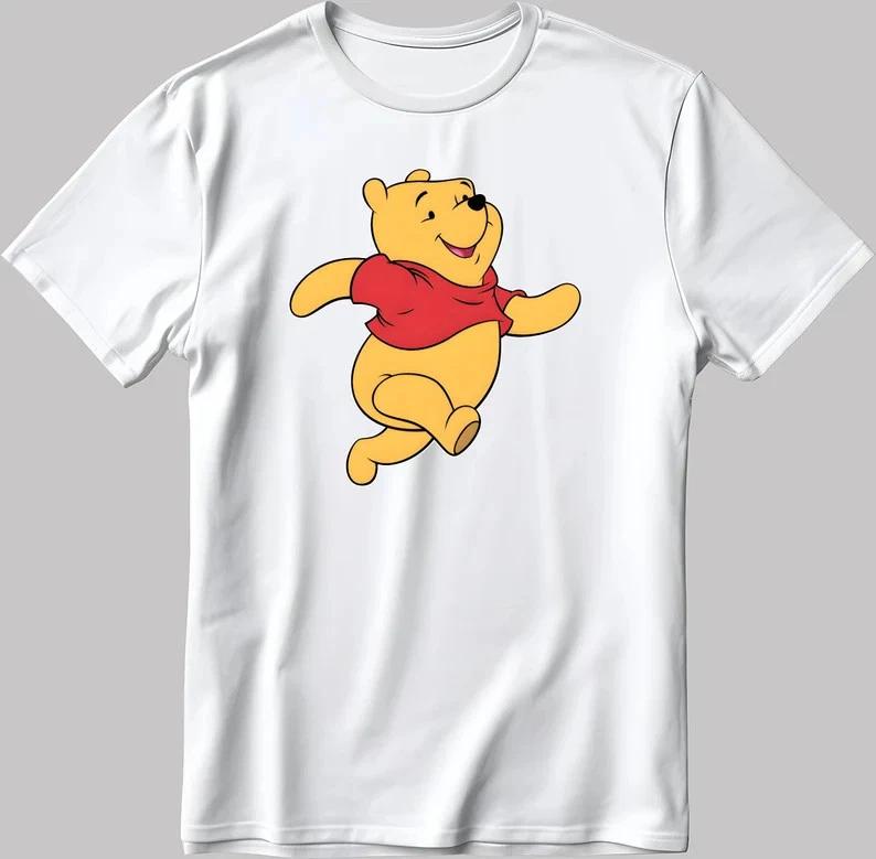 Winnie The Pool Run White T Shirt With Unisex Style Best Gift S