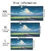 Anime Countryside Scenery Large Desk Mat Sky Cloud Mountain Road Xxl Mouse Pad NonSlip Stitched Edge Keyboard Gaming Mat