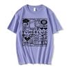 Tričko s potiskem Yungblud Unisex WoUnisex Oversize Tričko s krátkým rukávem Tričko s krátkým rukávem Hip-hopové tričko Grafika Unisex trička Streetwear
