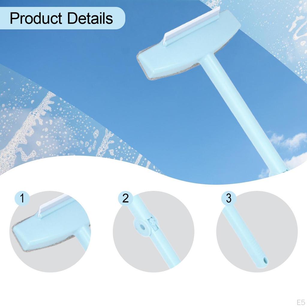 Window Screen Cleaning Brush Mesh Cleaner Ergonomic Reusable Versatile Washing with Handle