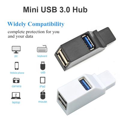 USB 3.0 HUB Adapter Mini Splitter Extender Box 3 Port USB High Speed for Laptop U Disk Card Reader Docking USB 2.0 Hub Converter