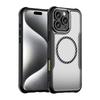 Luxury For Magsafe Wireless Charge Magnetic Case For iPhone 16 15 14 Plus 13 12 11 Pro Max Shockproof Armor Carbon Fiber Cover