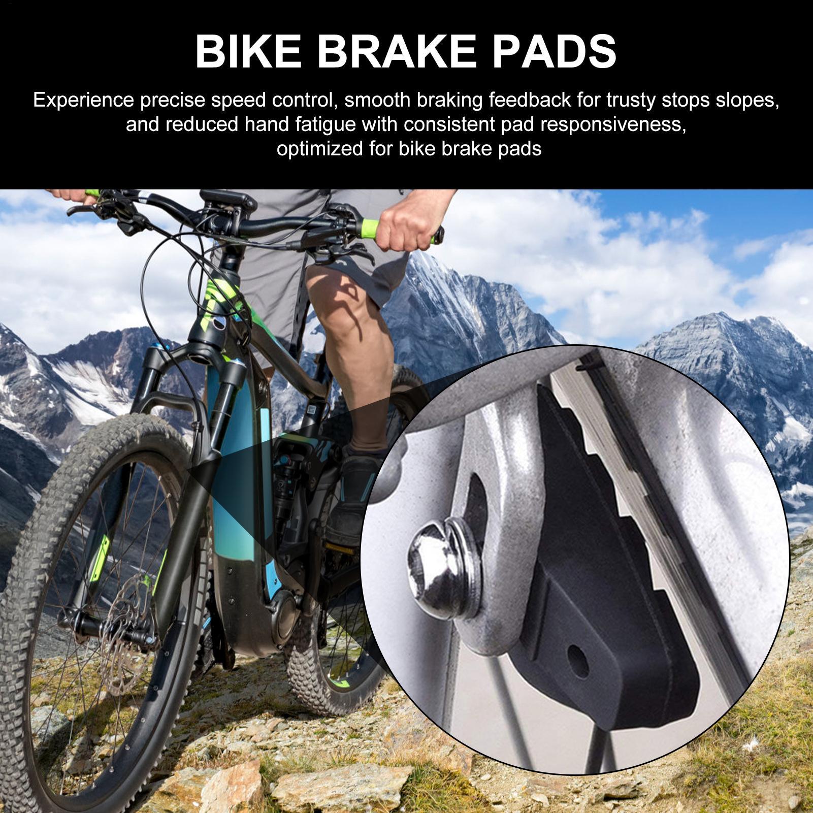 

Bike Brake Pads Bike Brake Pads Replacement V Braking Blocks Components With Wrench For Kids Adults Men Exercise Commuting China Mainland