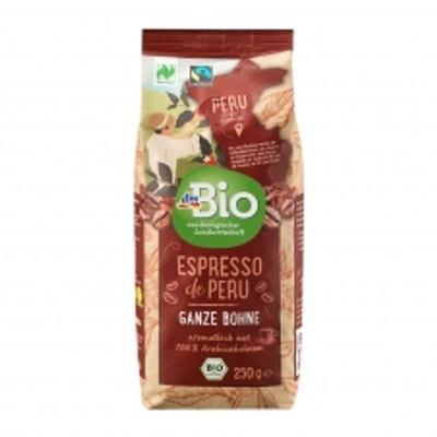DM Bio Espresso De Peru Whole Bean Coffee 250g