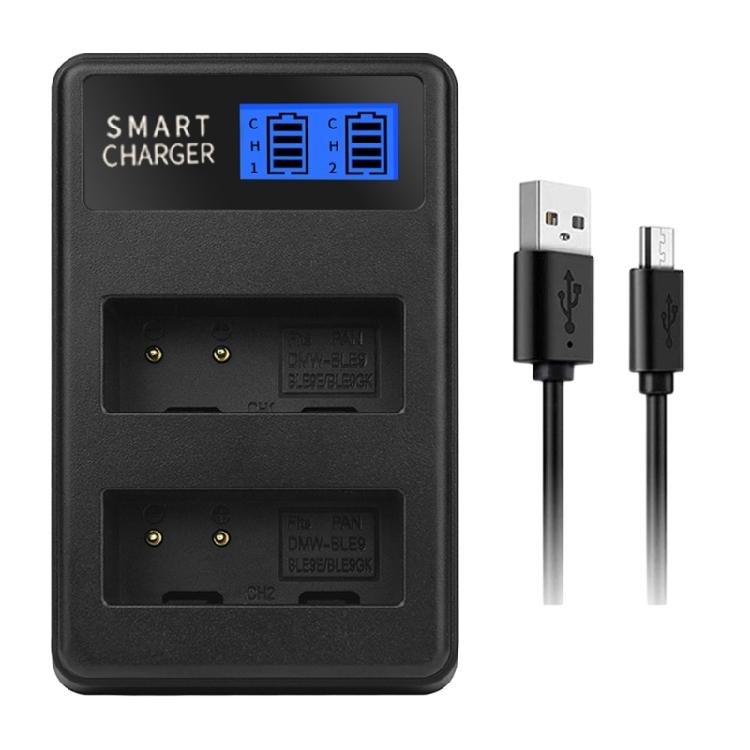 

Fast Charging LCD Micro USB Charger for DMC GF6 GX7 GF3 GF5 GX80 BLG10 Cameras 1
