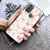Pink Bow Tie Funda Phone Case For Motorola Moto G85 G55 G05 G14 G75 G31 G50 G10 G20 G30 G60 G13 G32 G84 G54 G53 G72 G24 Power