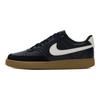 Nike Court Vision Abrasion Resistant Breathable Low Top Skateboard Shoes Men's Black White Sneakers IB2998-004