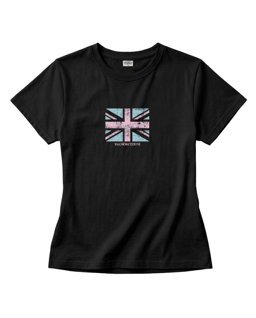 Deomopeuhauseu British Slim Fit Short Sleeve T-Shirt Black
