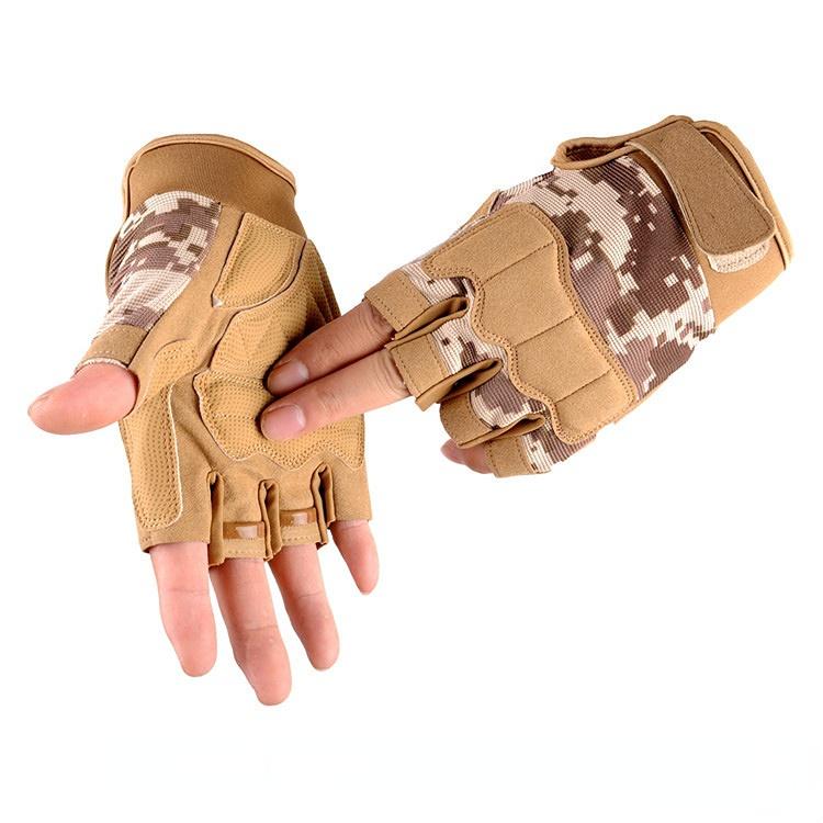 Half-finger Gloves Outdoor Sports Fitness Shockproof Cycling Army Fans Special Forces Tactical Gloves