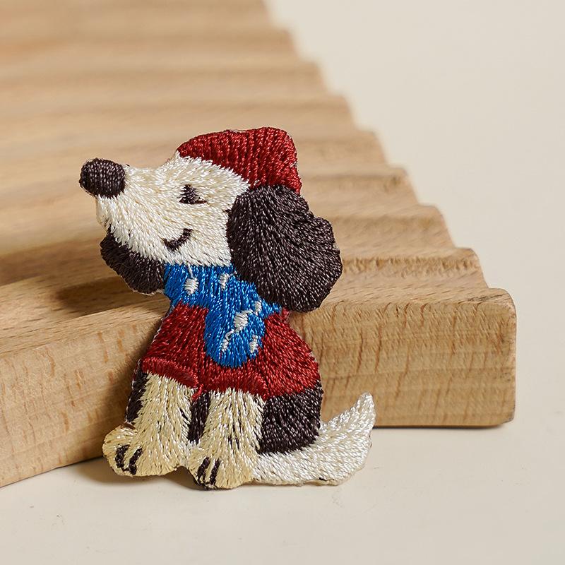 Adesivi in Stoffa Ricamati con Alpaca Cartone Animato Carino Adesivi Decorativi, Molto Adatti per Vestiti, Scarpe, Cappelli, Cappotti, Sciarpe, Decorazione di Zaini
