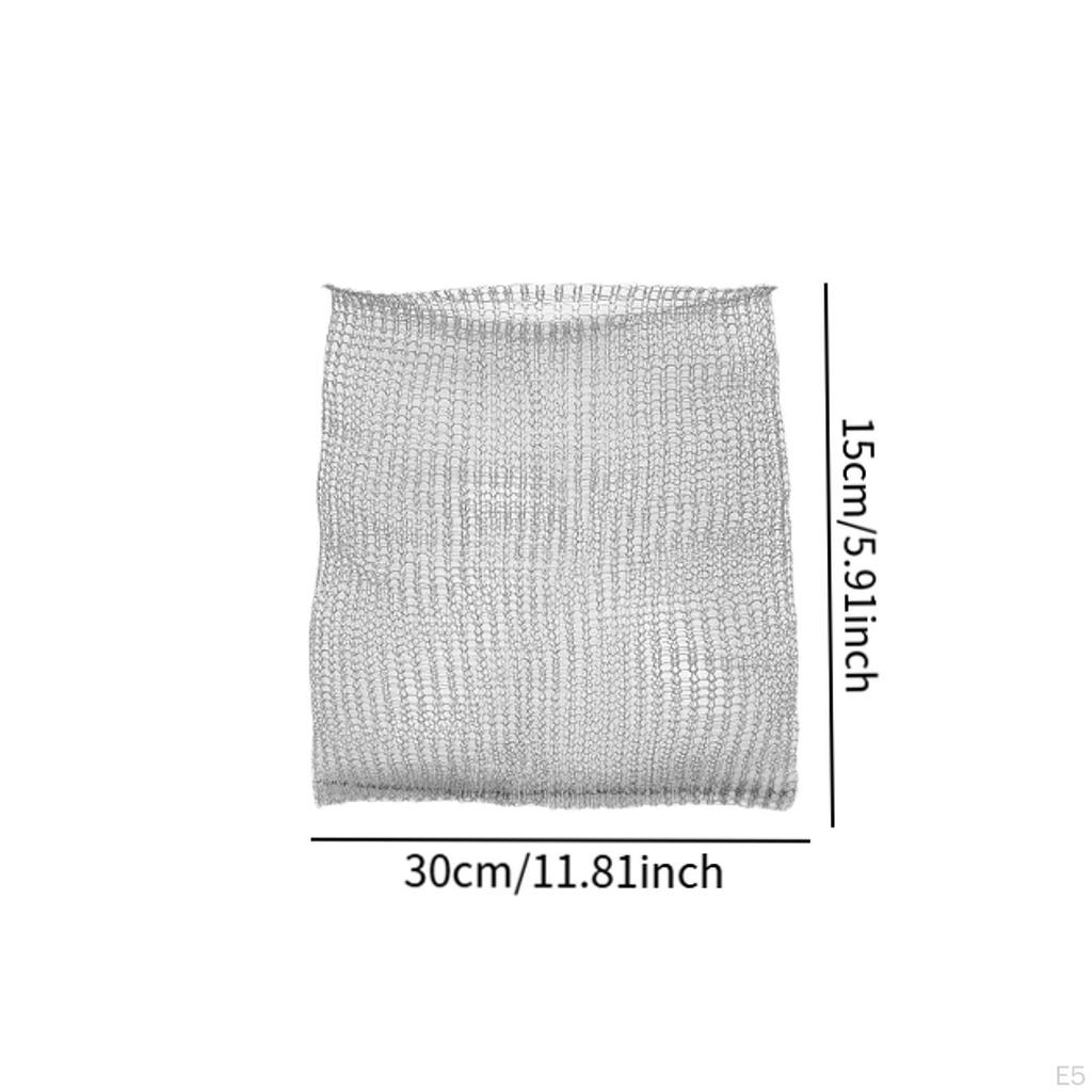 5 Pack Baskets with Net Bags And Wire Framework