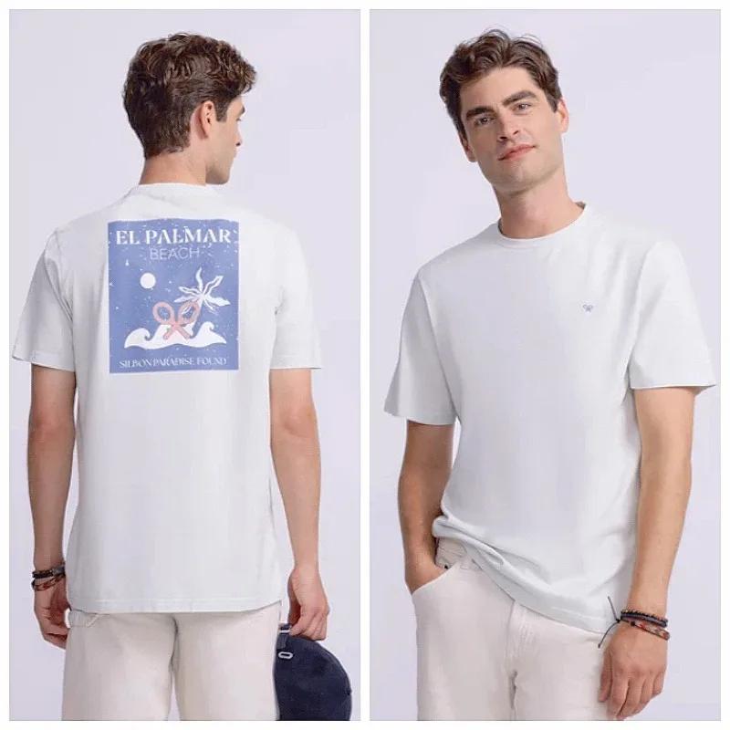 

Silbon Summer New Letter Print Men s and Women s Short-sleeved T-shirt Top Comfortable Sports Fitness Breathable Top T-shirt XXL
