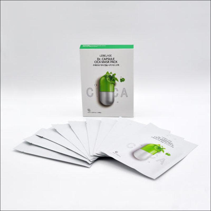 Lebelage Capsule Cica & Aqua Mask Pack 2X (25ml*10) / exp 2026.09.21