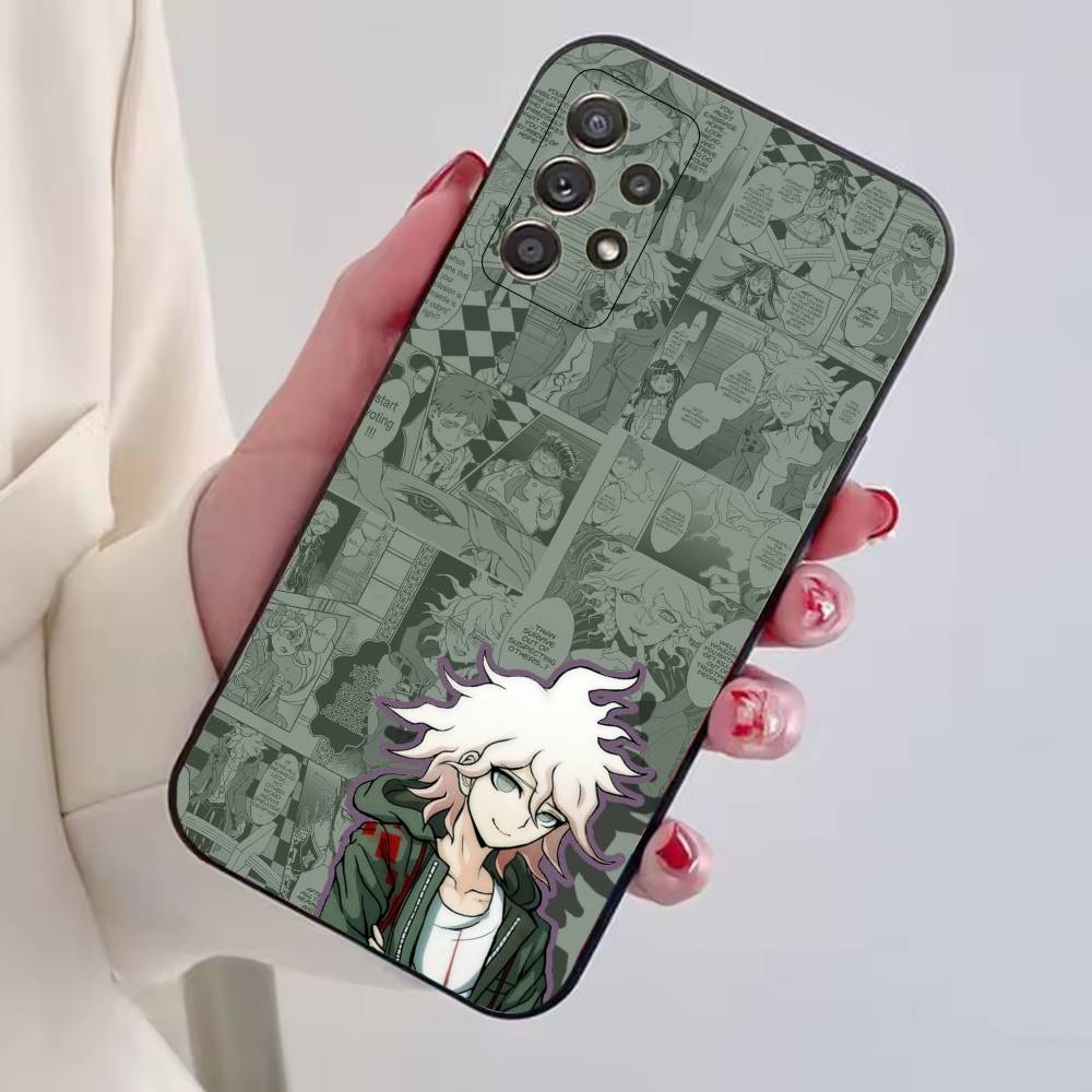 Danganronpa Game N-Nagito Komaeda Phone Case For Samsung S25,S24,S21,S22,S23,S30,Ultra,S20,Plus,Fe,Lite,Note,10,Black Cover