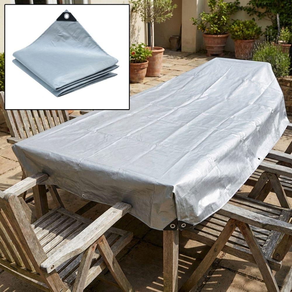 Double Thickened PE Waterproof Sun Shade Tarp Yard Waterproof Cargo Cover Tarp  Truck Cover