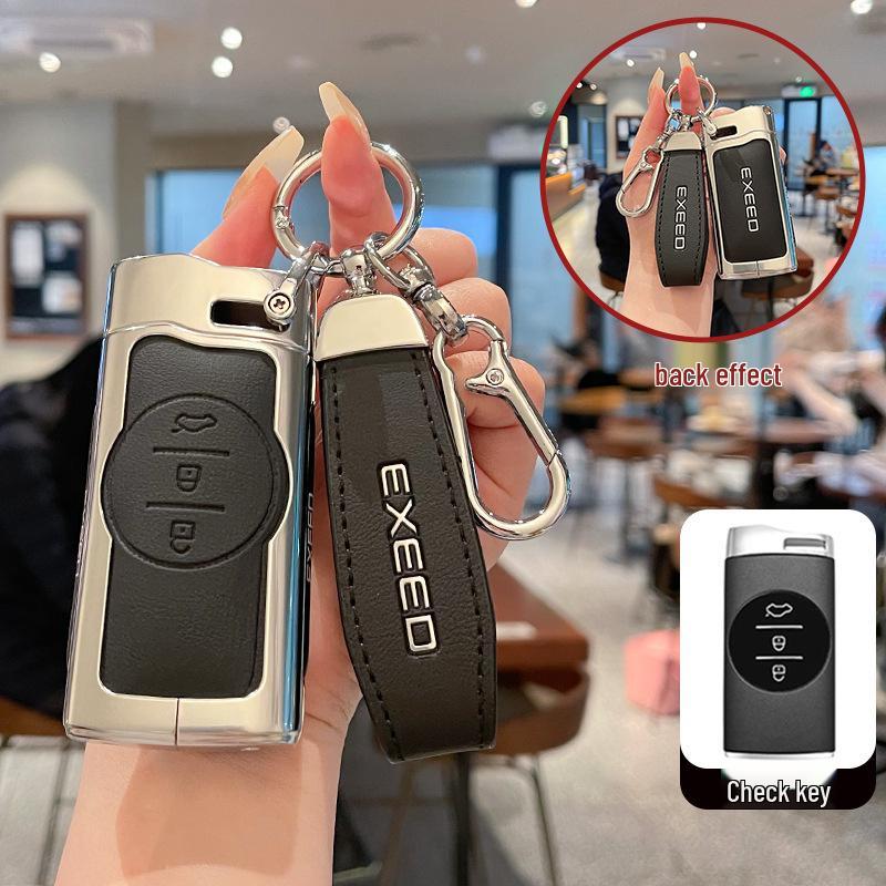 Chery Exeed Lingyun 2024 Key Cover: Fits Zhuifeng TXL, Lan Yue VX, Ruihu 7 Models
