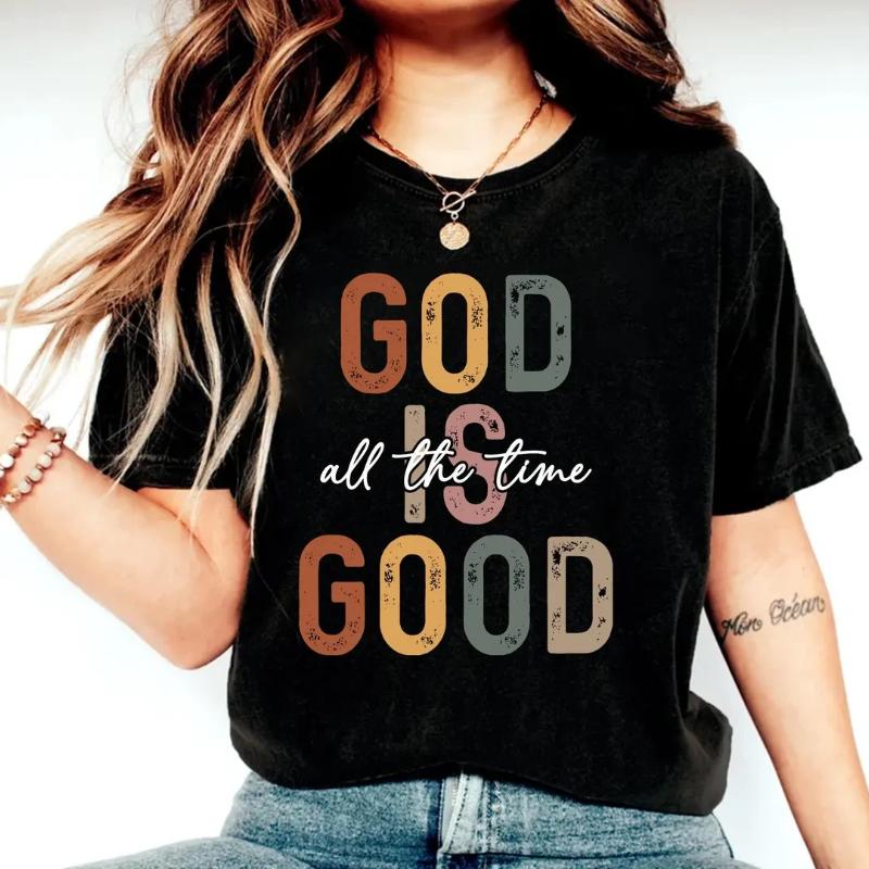 God is Goed Shirt, Altijd Shirt, Christelijk Shirt, Inspirerend Shirt, Bijbelvers, Christelijk Shirt Jezus Shirt