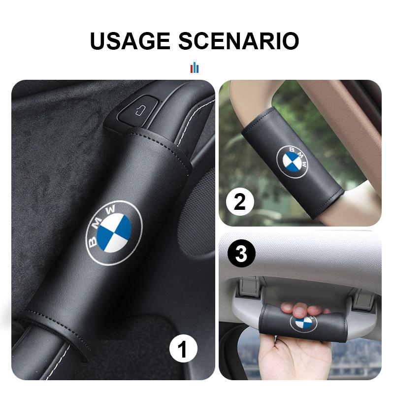 2025 Copri Maniglia Porta Auto Caldo Protezione Bracciolo Custodia in Pelle Antiscivolo Per BMW G30 G20 M3 M5 E91 E92 E93 E36 E70 X3 X4 X5 X1 E39