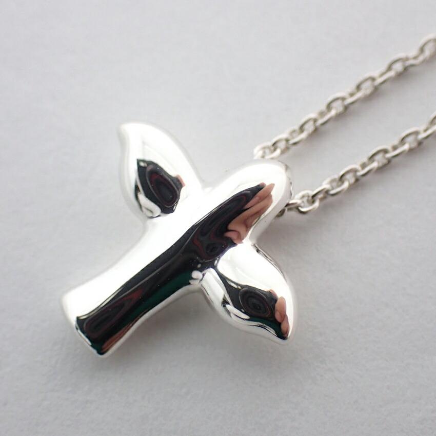 [Używany] TIFFANY 925 Naszyjnik z zawieszką w kształcie ptaka j52-5