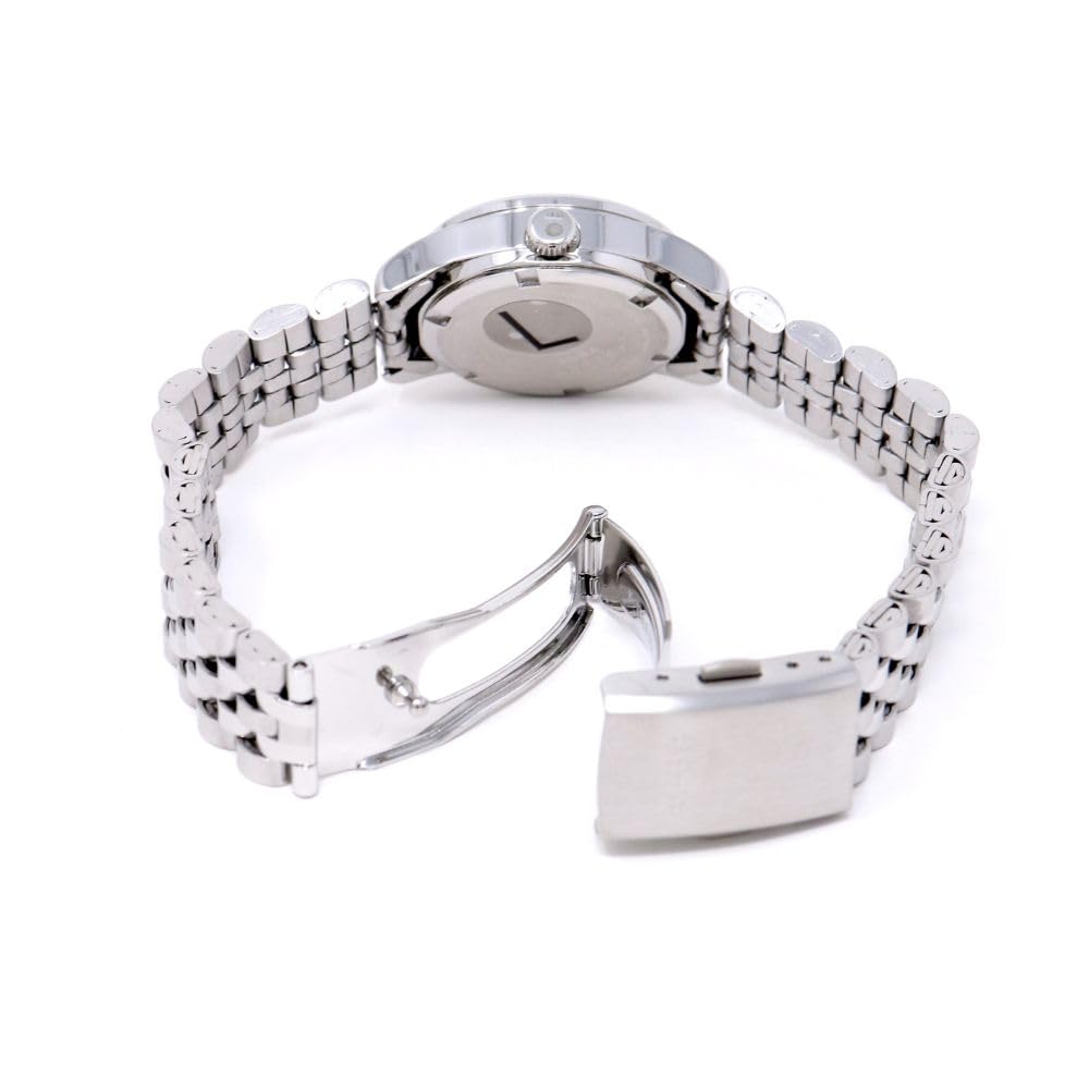 Seiko Alba Quartz Stainless Steel and Water Resistant Silver Women's Watch, Titanium, (10 ATM), Analog, (AEGK428)