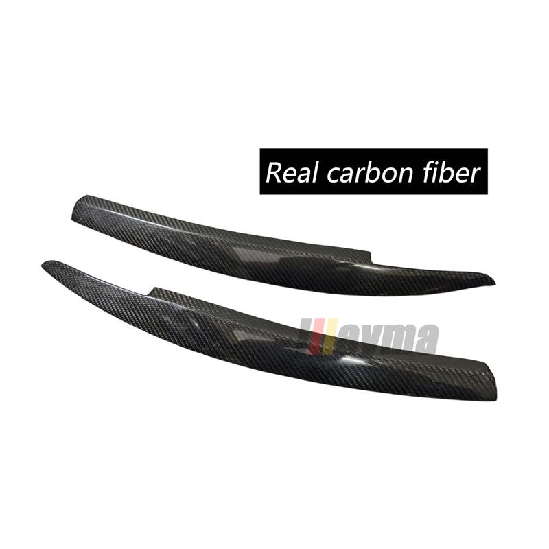 Carbon Fiber Headlight Eyebrow Eyelids Stickers Trim Cover for VW Scirocco 1.4T 2.0T R GTS 2008 - 2017 Accessories Car Styling