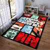 Grand Theft Auto III Graphic Design Rug Non-slip rug suitable for living room and bedroom sofas.
