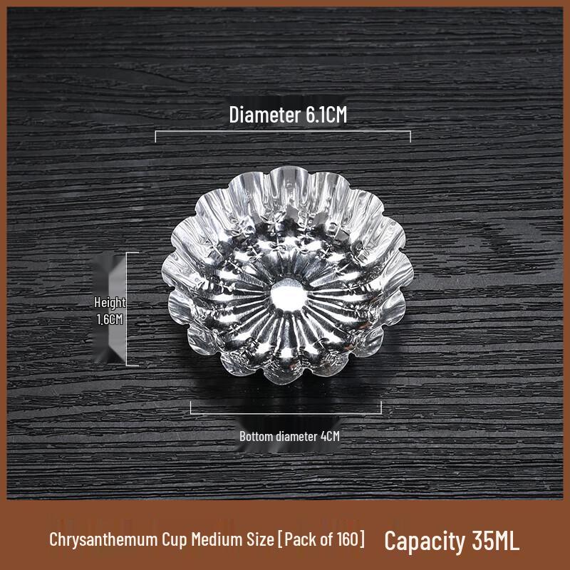 Disposable Aluminum Foil Egg Tart Molds