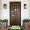 VIKAMA Bohemian Tropical Plant Welcome Mat Non-Slip Machine Washable Bathroom Kitchen Porch Carpet Home Decoration