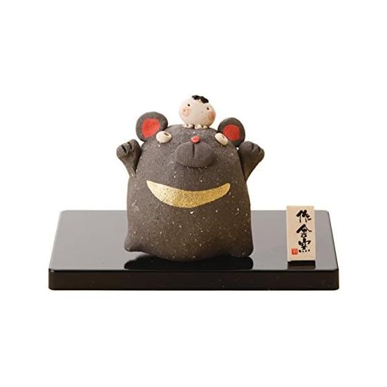Craftsman House Boy s Festival May Doll Mametaro and Bear (with good luck sticker)