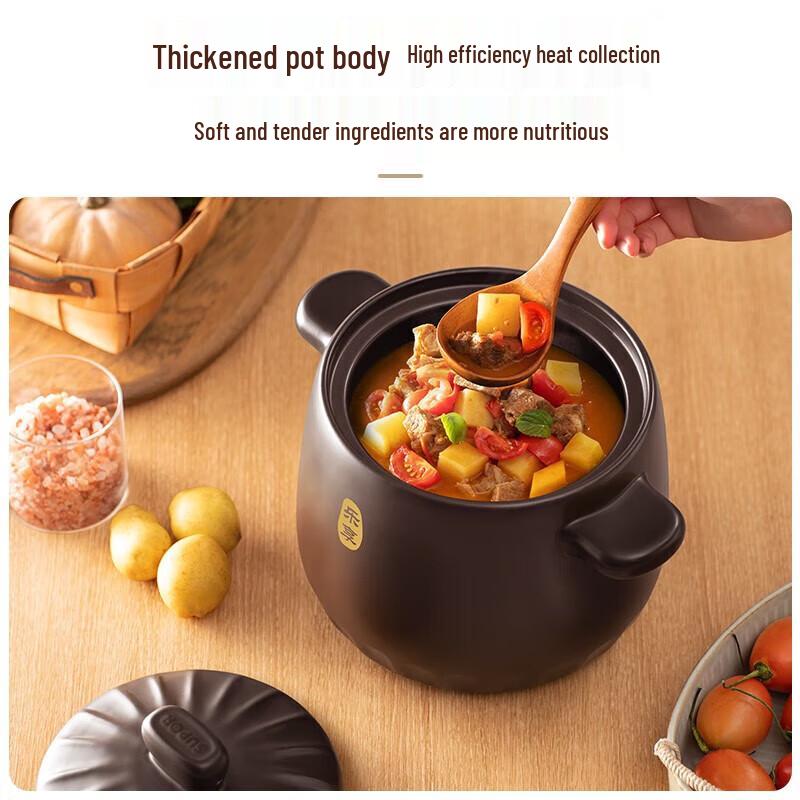 Supor 4.5L Ceramic Clay Soup Pot