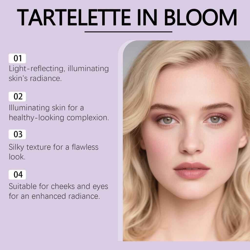 Zephoco Highlight & Blush Palette: Long-lasting, Pigmented, Easy-to-Apply, Natural Brightening, Lightweight Eyeshadow.
