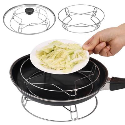 1Pcs Thickened Pot Rack Kitchen Cooking Tool Steamer Pan Rack Holder Kitchen Steamer Wok Rack