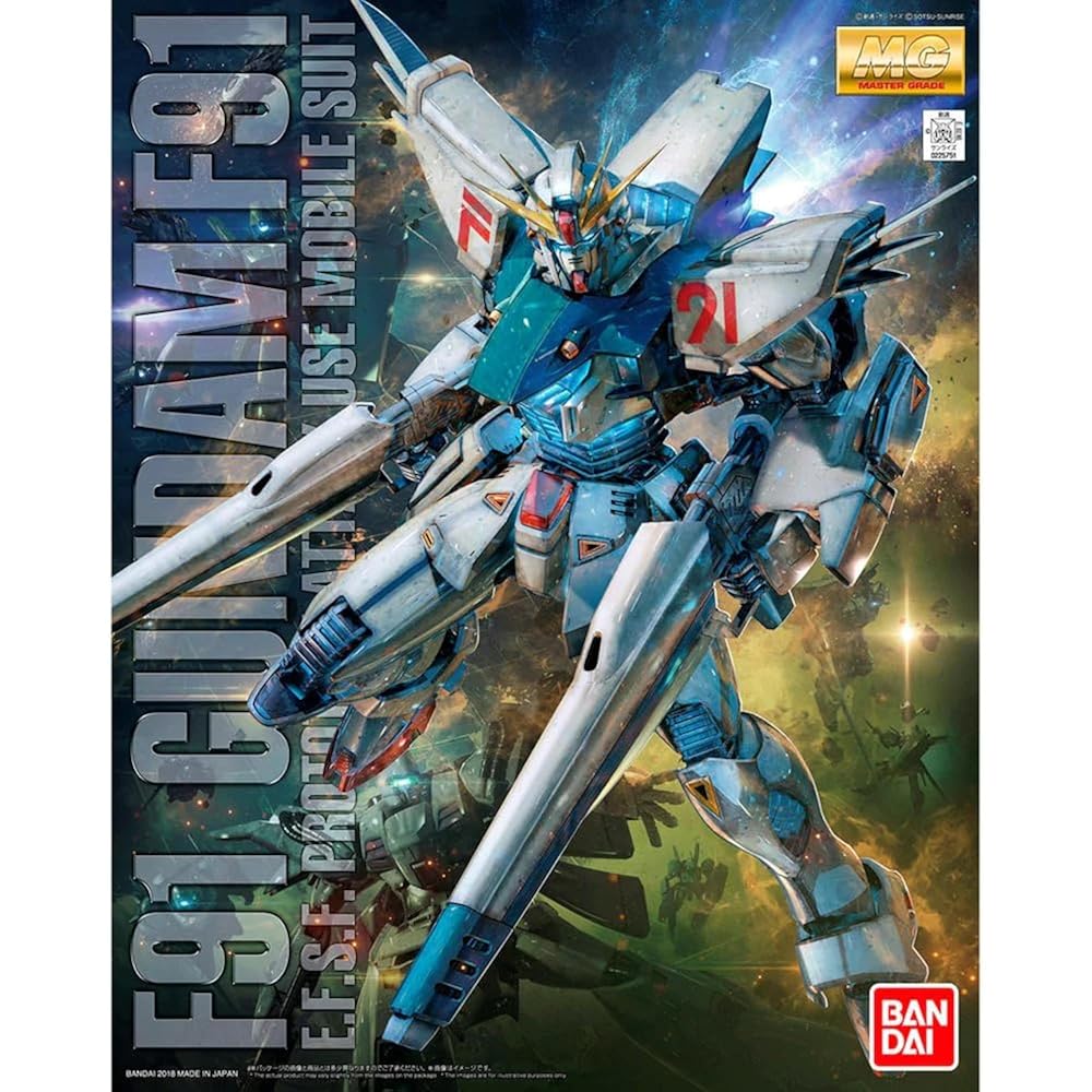 BANDAI SPIRITS (Bandai Spirits) MG Mobile Suit Gundam F91 Gundam F91 Ver. 2.0 1/100 scale color c...