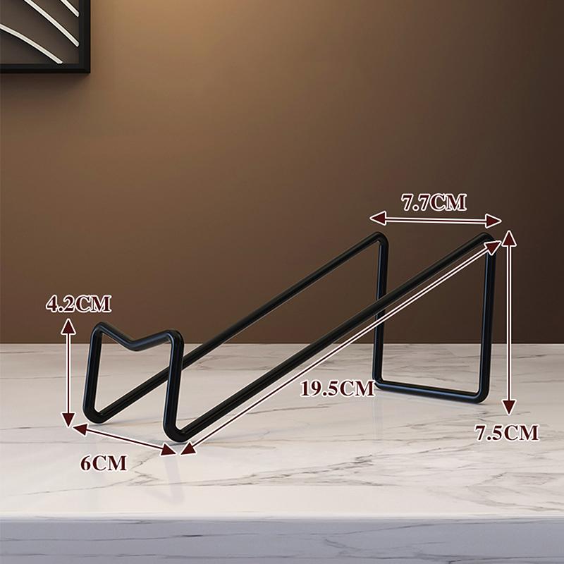 1 Pack Wine Bottle Rack Countertop Wine Bottle Display Rack Wine Storage Rack Simple Home Counter Decoration