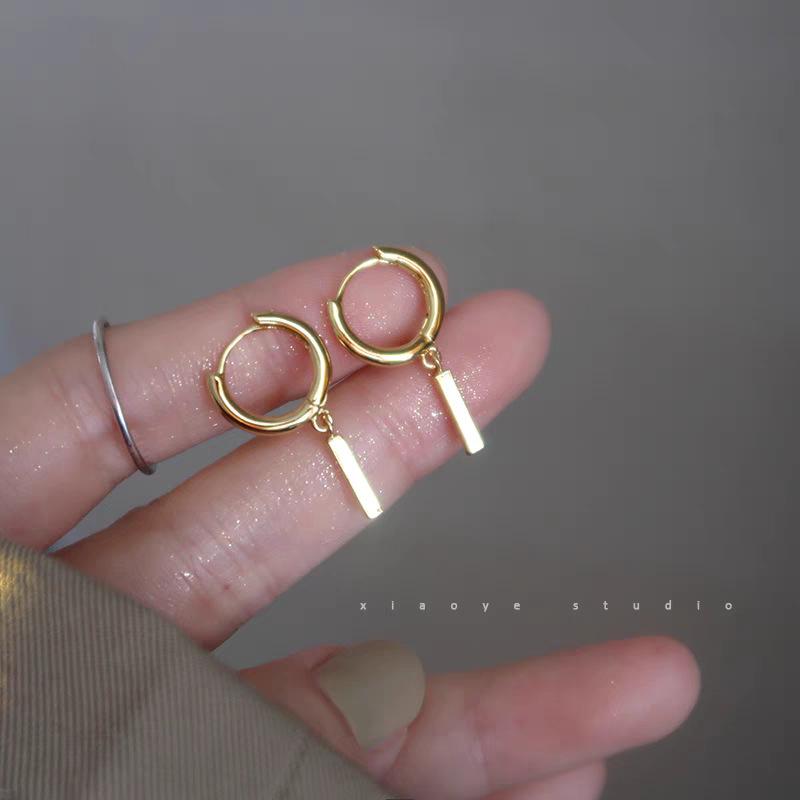 Женские серьги-пирсинги для ушей из стерлингового серебра 925 пробы - Универсальные серьги-гвоздики для хряща для комфортного сна