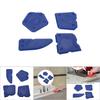 4PCS Caulk Tools Kit Silicone Glass Cement Scraper for Sealant Grout Finishing Sealing (Red)