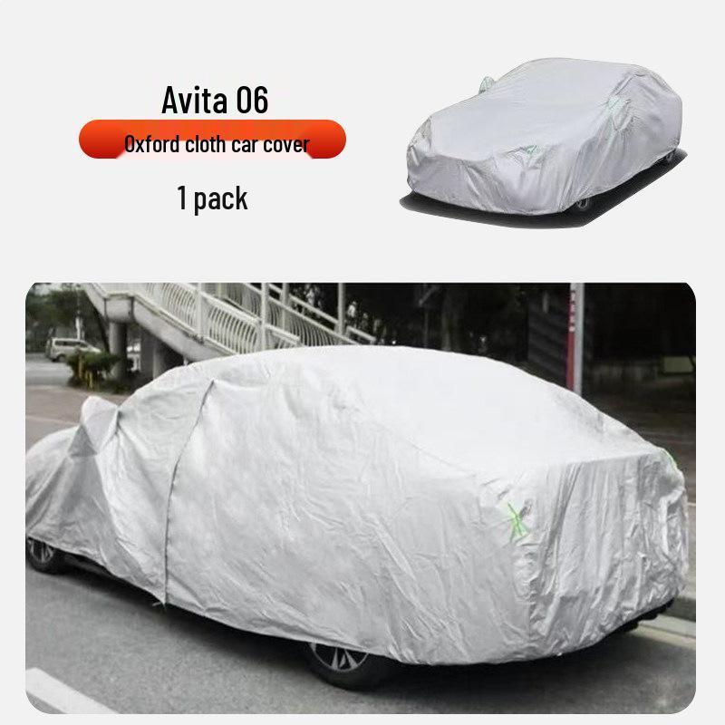 Shunyi Heat-Insulating Oxford Cloth Car Cover for Avatr 06: Waterproof, Sunproof, Dustproof.