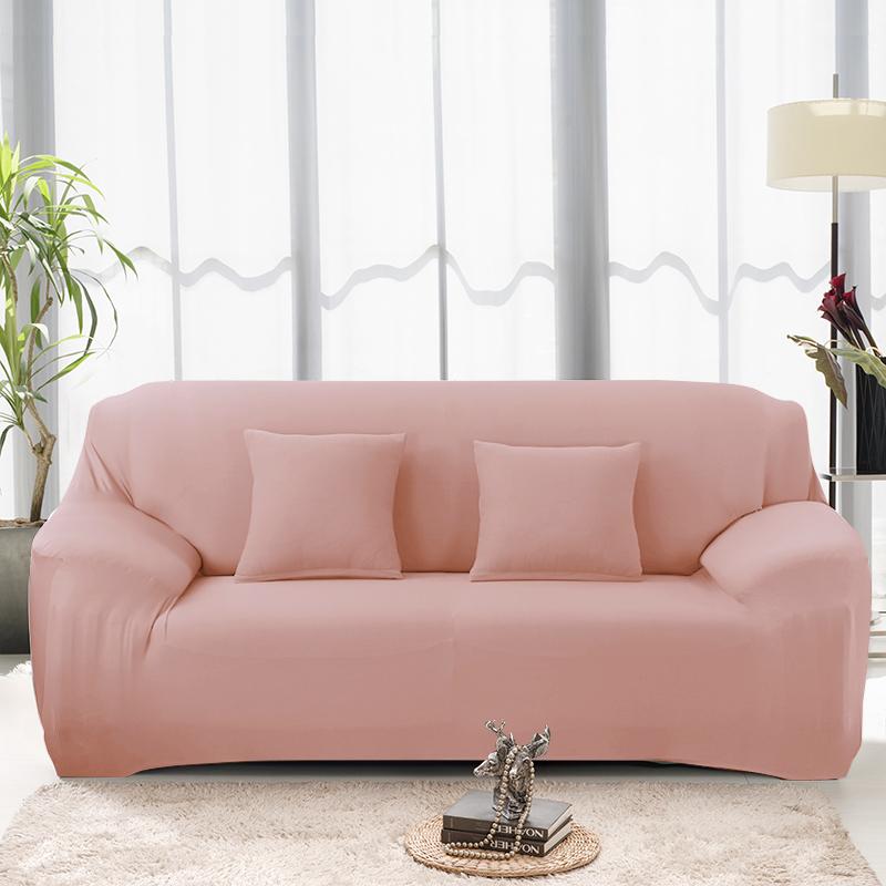 Elastic Plain Solid Sofa Cover Stretch Tight Wrap All-Inclusive Sofa Cover For Living Room Funda Sofa Couch Cover Armchair Cover